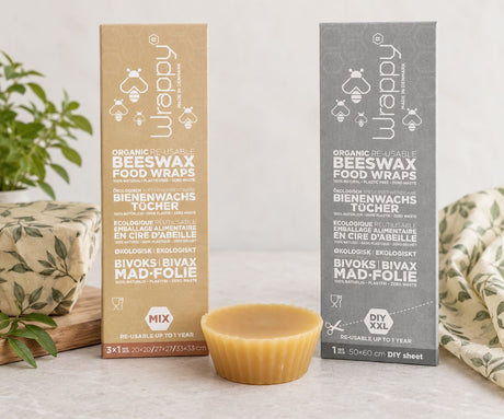 Wrappy bivoks gavepakke