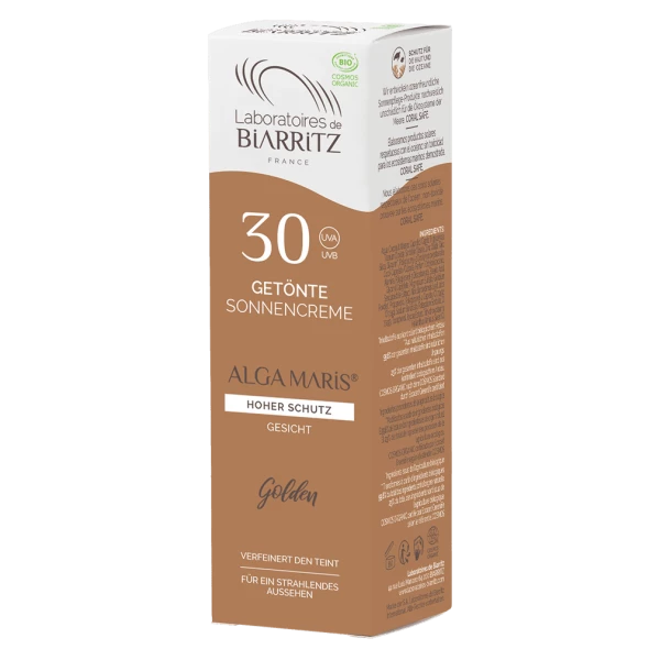 Solcreme Med SPF30 - Golden - 50ml - Økologisk