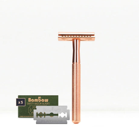 Bambaw Barberskraber Safety Razor - Rose Gold
