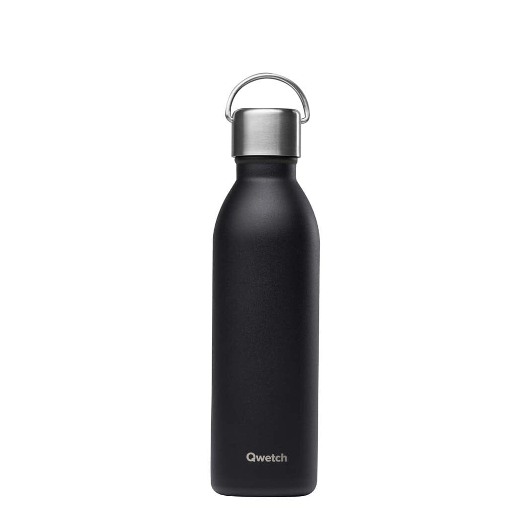 Qwetch Drikkeflaske Active 600 ml - Matt Black