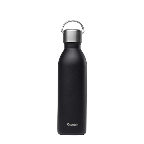 Qwetch Drikkeflaske Active 600 ml - Matt Black