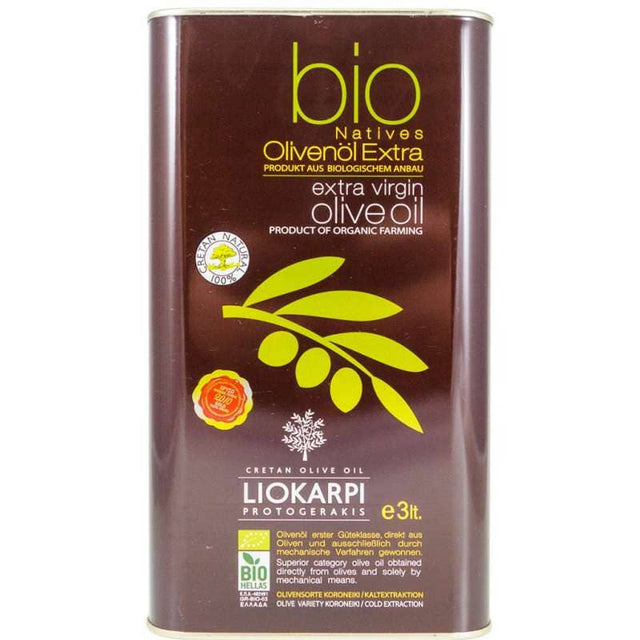 Økologisk Olivenolie - 3 Liter