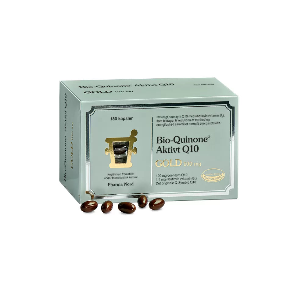 Pharma Nord Bio-Quinone Aktivt Q10 Gold 100 mg - 180 stk