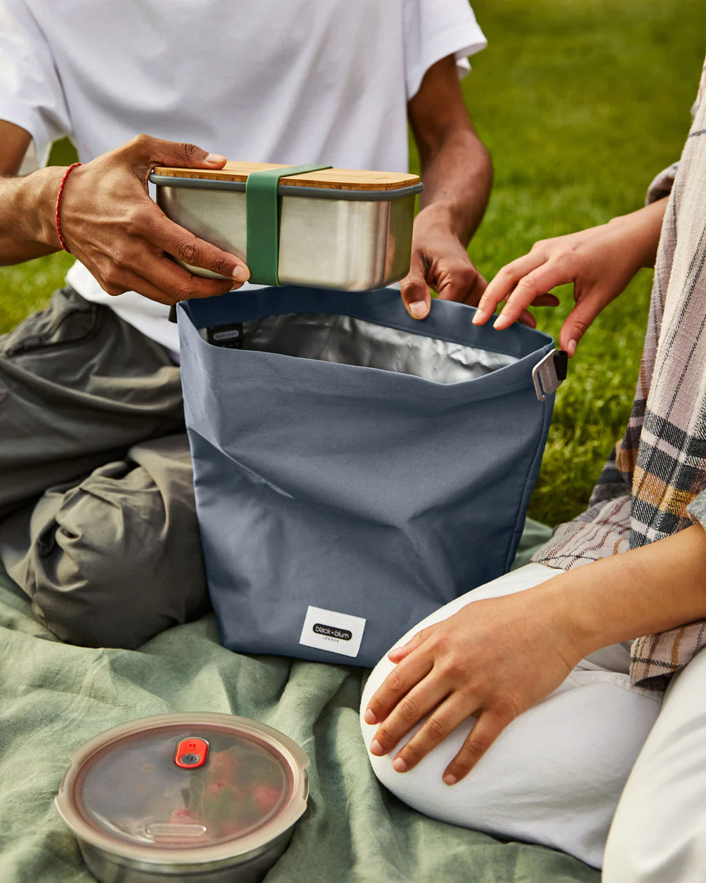 Black & Blum Lunch Bag - Olive