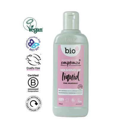 BIO-D - Flydende Opvaskemiddel - Grapefrugt - 750 ml.