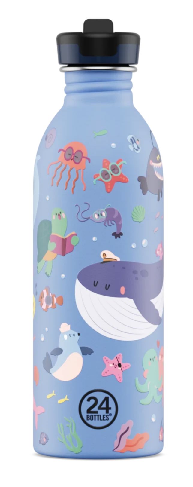 24 Bottles Urban Drikkedunk Børn 500 ml - Ocean Friends