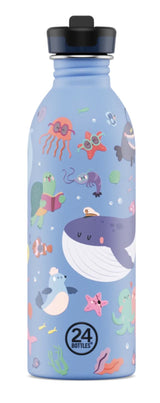24 Bottles Urban Drikkedunk Børn 500 ml - Ocean Friends