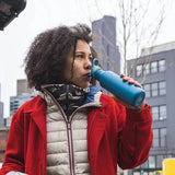 Klean Kanteen 532ml Classic Drikkedunk Sugerør - Brushed Stainless