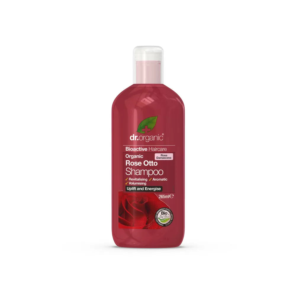 Dr. Organic Økologisk Shampoo 265 ml - Rose Otto