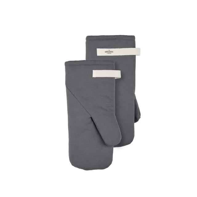 The Organic Company Grillhandsker STR M - Dark Grey