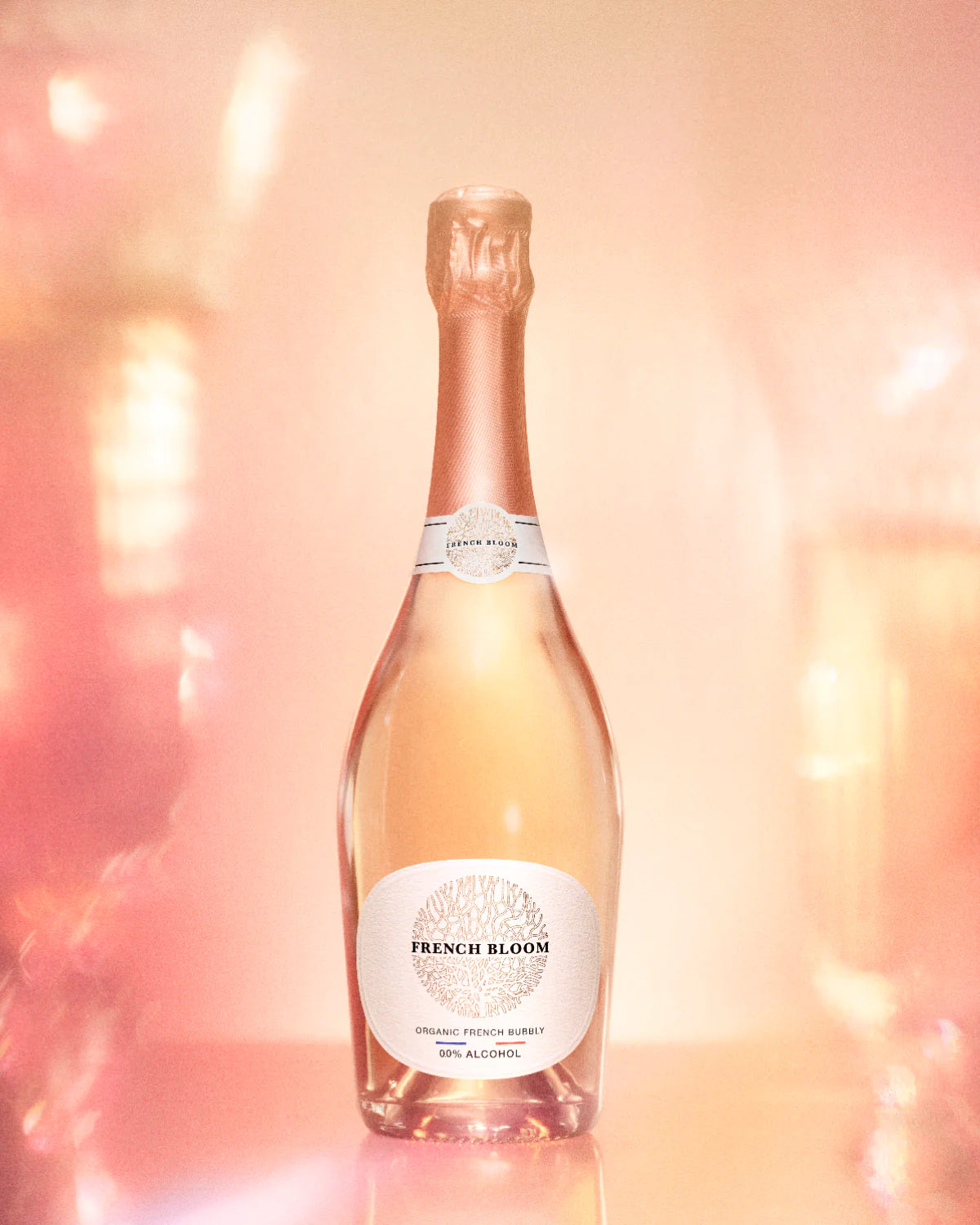 French Bloom - Organic 0.0 French Champagne - La Rosè, 750ml