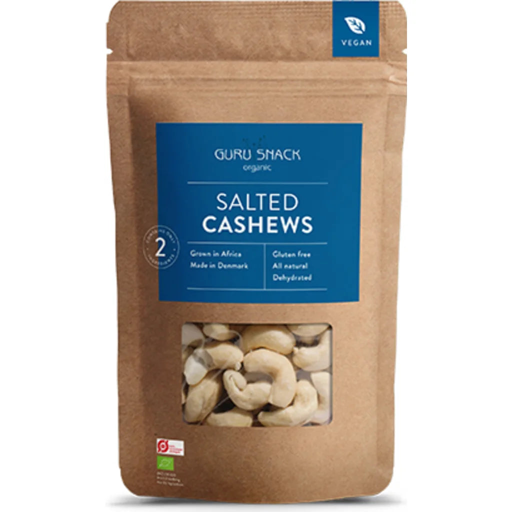 Guru Snack Salted Cashews 100 gram