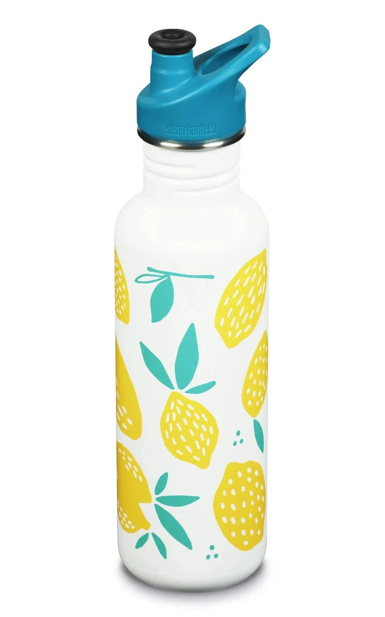 Klean Kanteen Drikkedunk 800ml - Lemons
