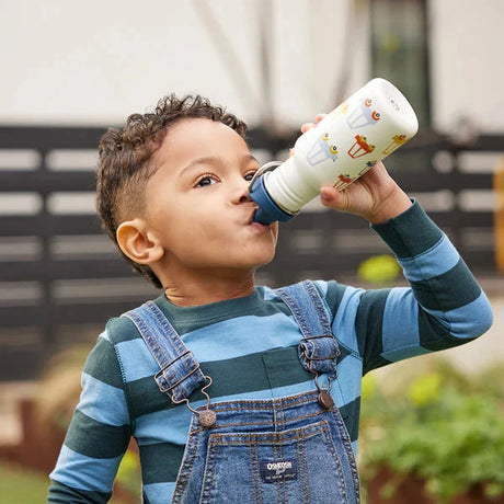 Klean Kanteen Drikkedunk Børn 355ml Classic w/ Sippy Cap - Cars