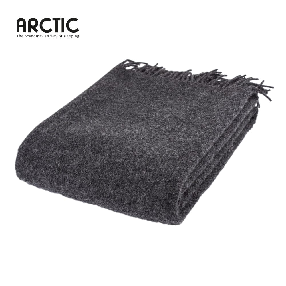 Arctic Uldplaid Melange - Dark Grey