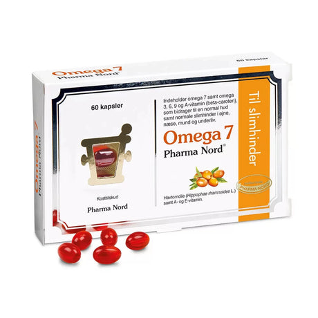 Pharma Nord Omega 7 60 kapsler kosttilskud piller