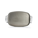 de Buyer PFAS-fri Mineral B Rektangulær stegeplade i stål 38 x 26 cm