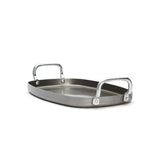 de Buyer PFAS-fri Mineral B Rektangulær stegeplade i stål 38 x 26 cm