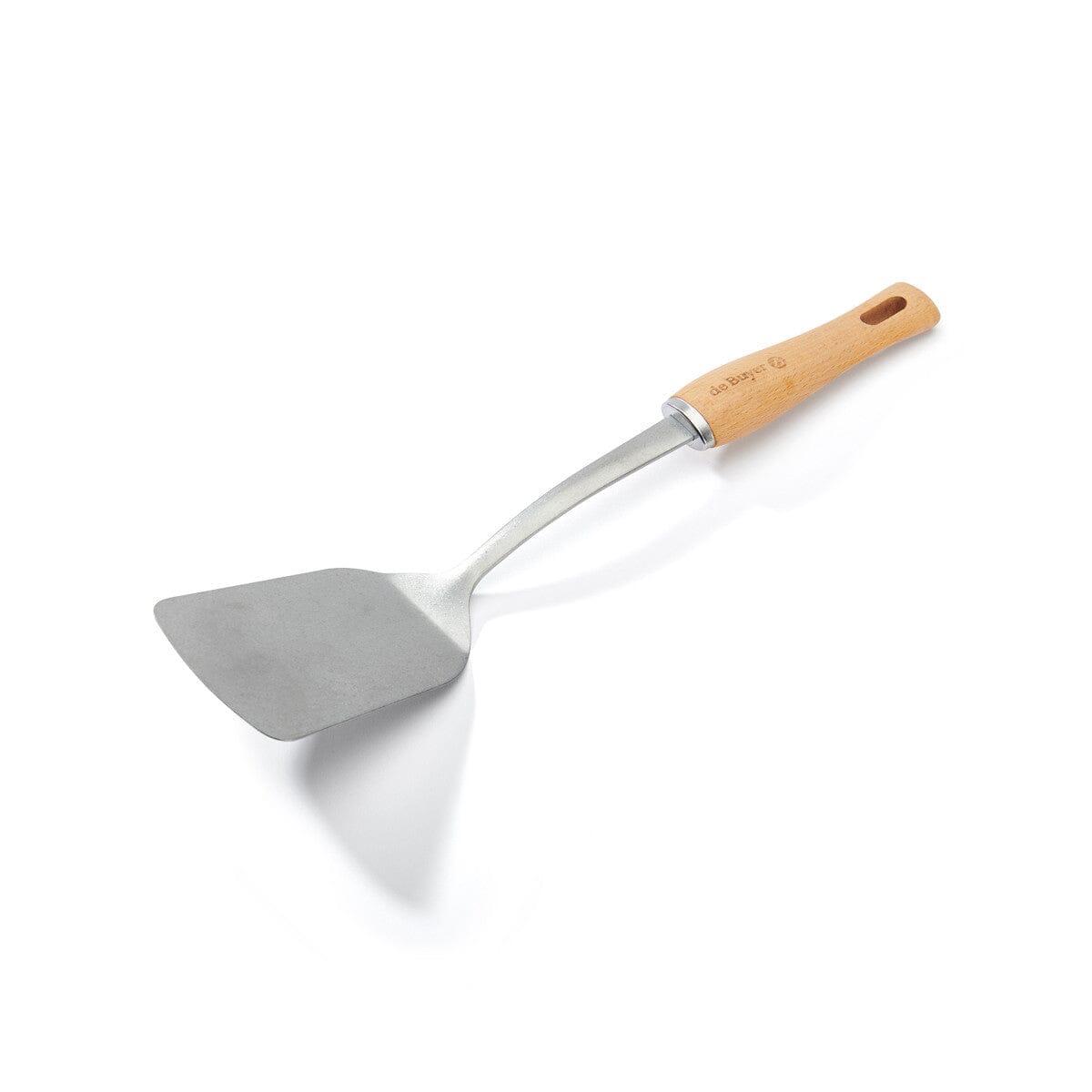 De Buyer Stegespatel i rustfrit stål og træ – B BOIS 35 cm