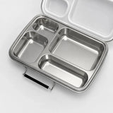 Suztain Madkasse 4 Rum - Hvid