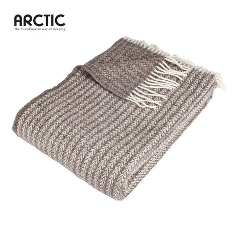 Arctic Uldplaid Odin - Mocca