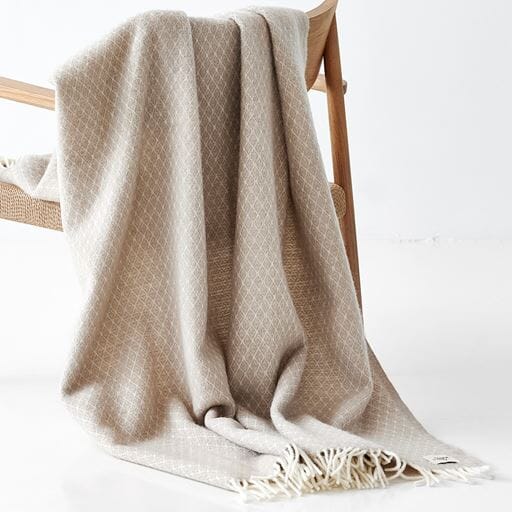 Arctic Uldplaid Gundega Sand