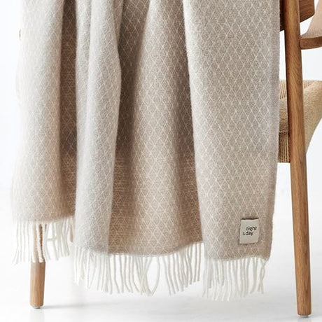 Arctic Uldplaid Gundega Sand