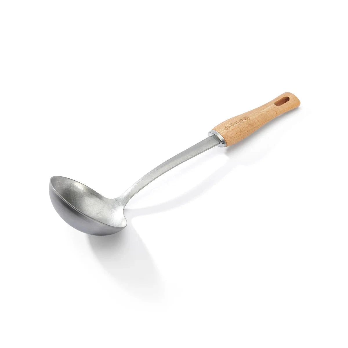 De Buyer Suppeske i rustfrit stål og træ – B BOIS 34 cm
