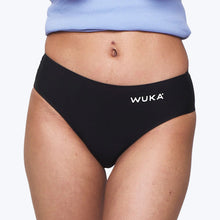 Load image into Gallery viewer, WUKA Menstruationstrusse Teen Stretch Seamless - Heavy flow - Sort
