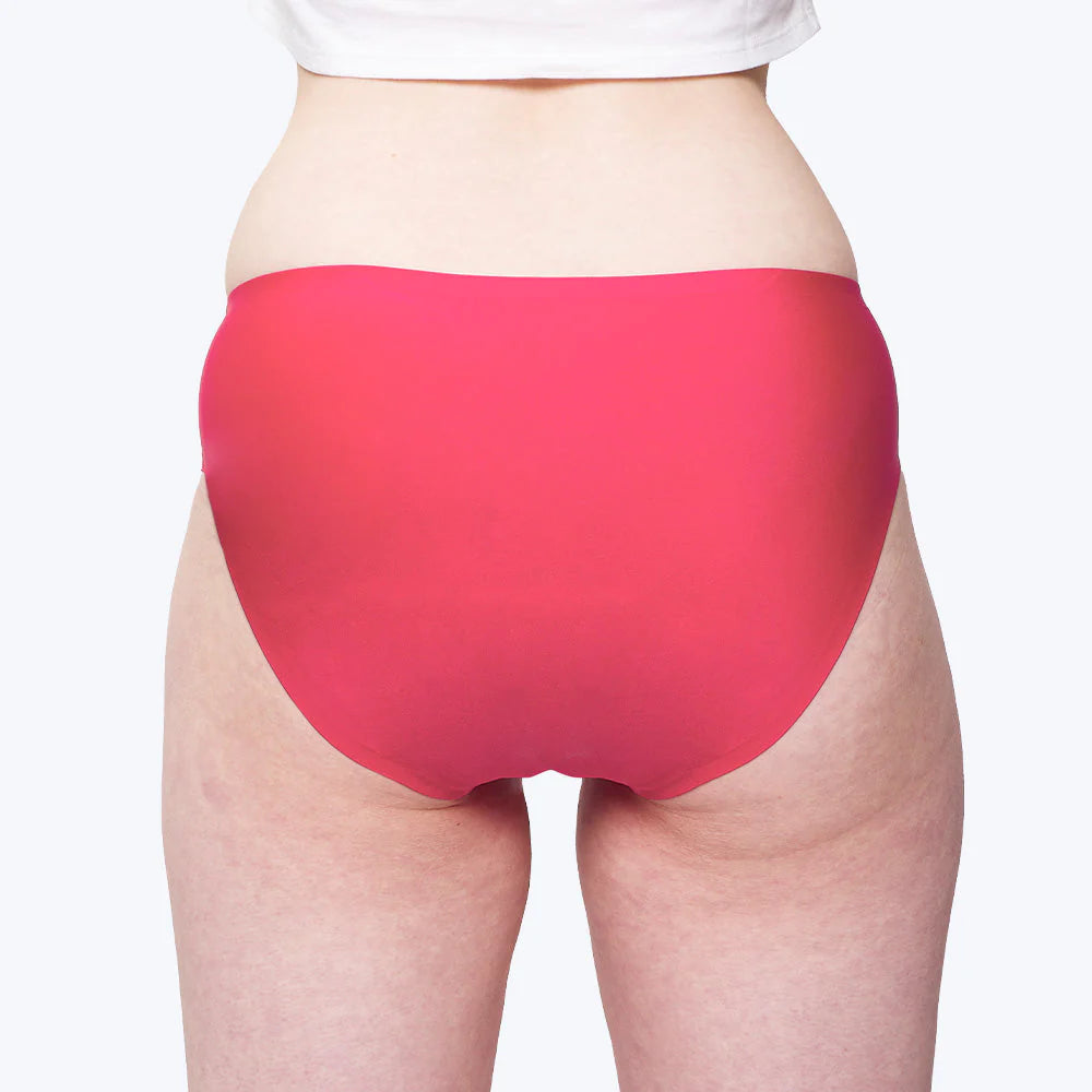 WUKA Menstruationstrusse Teen Stretch Seamless - Heavy flow - Rød