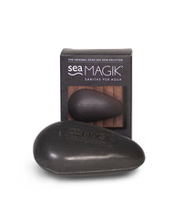 Indlæs billede til gallerivisning Sea Magik Black Mud Soap 100g
