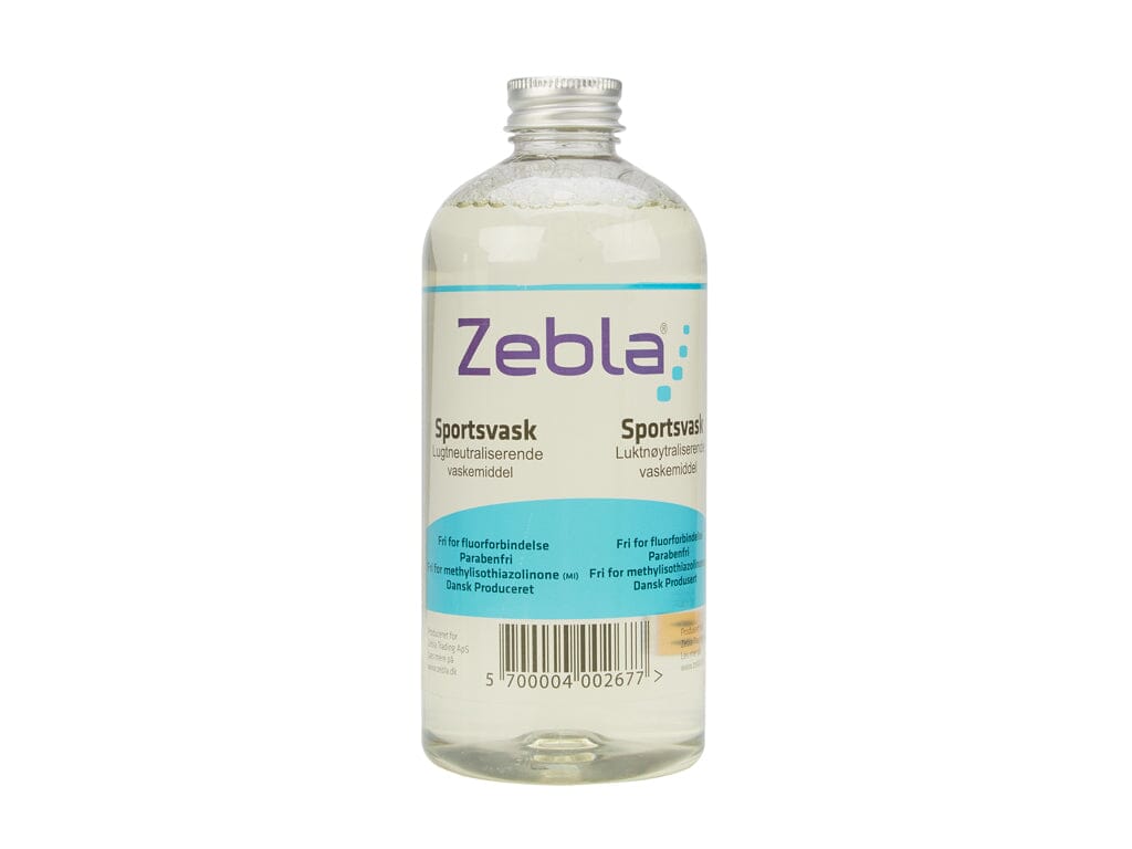 Zebla Sportsvask Med Duft 500 ML