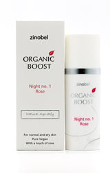 Zinobel Organic Boost Night No. 1 - Rose. 50ml Zinobel 