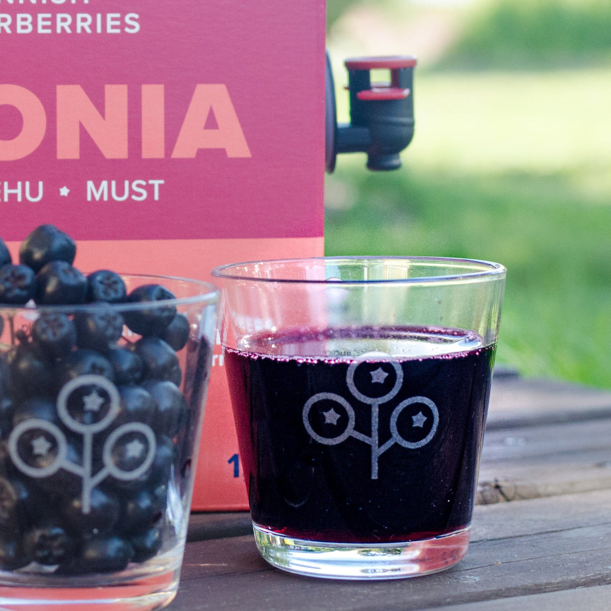 Måske verdens bedste Aronia Juice - økologisk og ufortyndet uden tilsat sukker 3 Liter