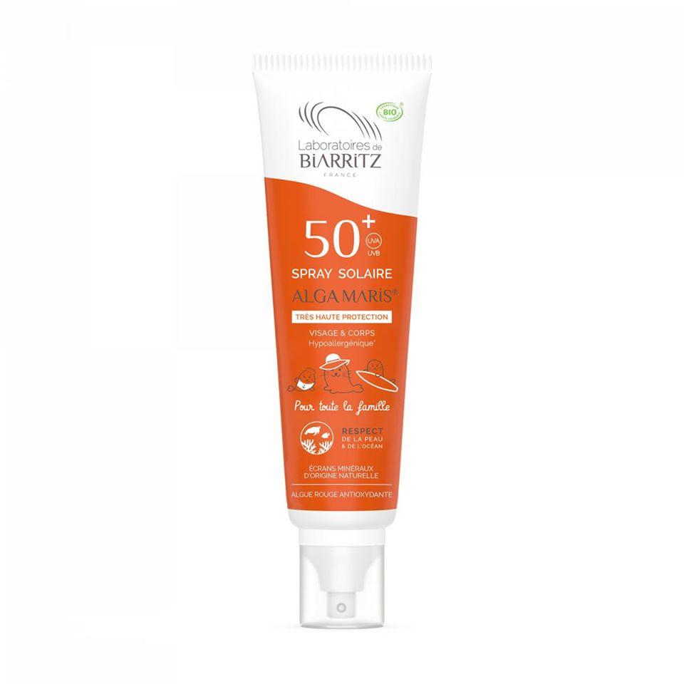 Alga Maris - Solcreme Spray - SPF50+ - 100ml - Økologisk Laboratoires de Biarritz 