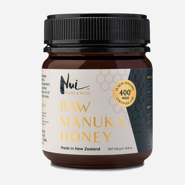 NUI ægte Manuka Honning MGO400+ 250g