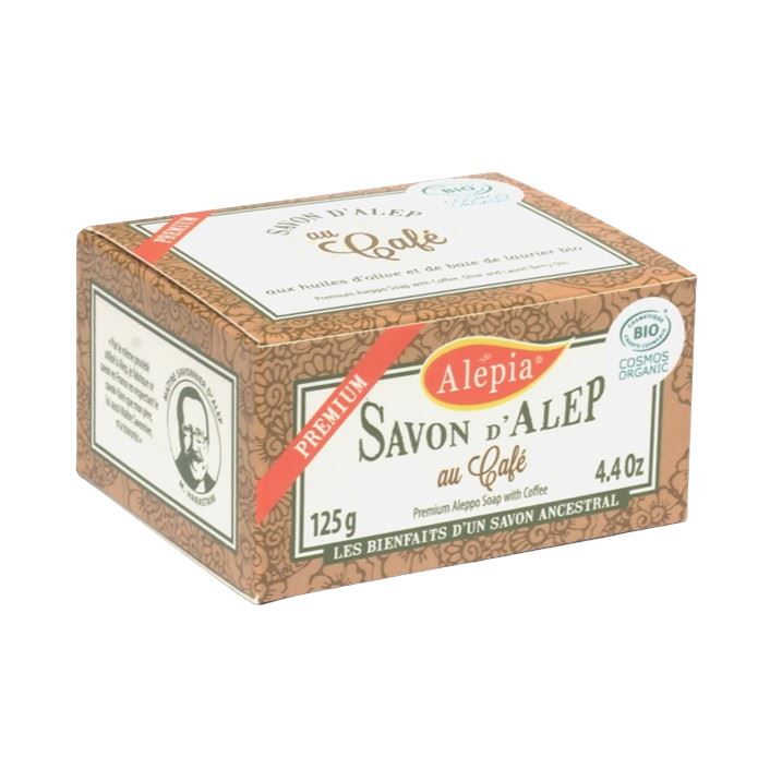 Alépia – Premium Aleppo Soap – Kaffe – Organisk – 125g Alépia 