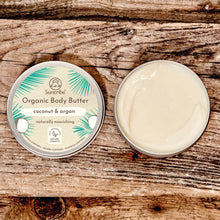 Indlæs billede til gallerivisning Suntribe All Natural Body Butter Coconut &amp; Argan, 150 ml
