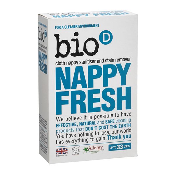 BIO-D - Nappy Fresh - 500g - Desinfektion til tøjvask Bio-D 