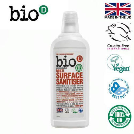 BIO-D - Multi Surface Sanitiser - 750ml Bio-D 