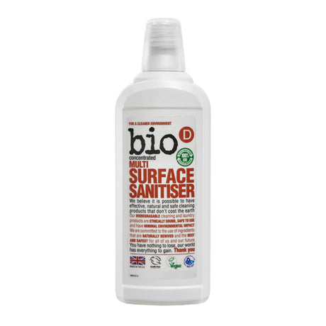 BIO-D - Multi Surface Sanitiser - 750ml Bio-D 