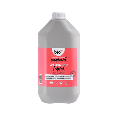 BIO-D Nedbrydeligt Opvaskemiddel - Grapefrugt, 5 liter