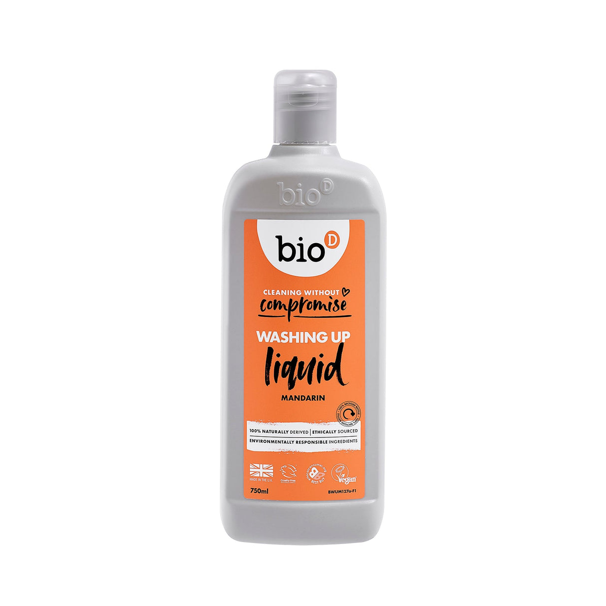 BIO-D - Nedbrydelig opvaskemiddel - Mandarin 750ml