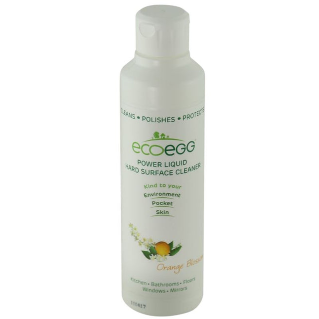 EcoEgg - Fransk ler flyd. skuremiddel - appelsin blomst - 250ml Ecoegg 