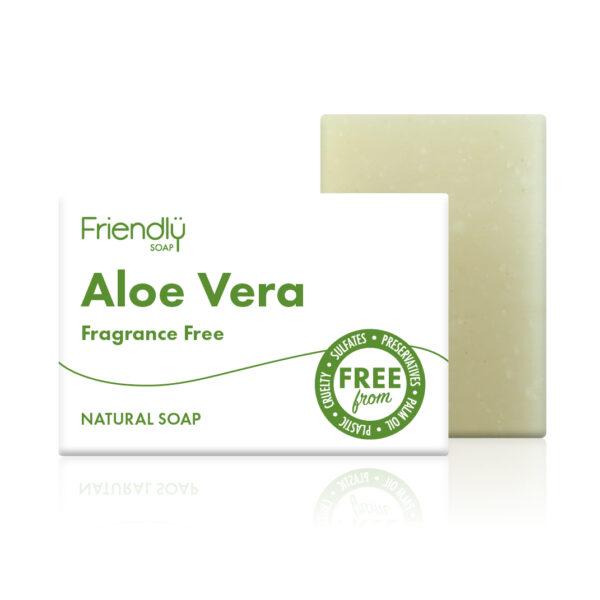 Friendly - Sæbebar med Aloe Vera - 95 gram Friendly Soap 