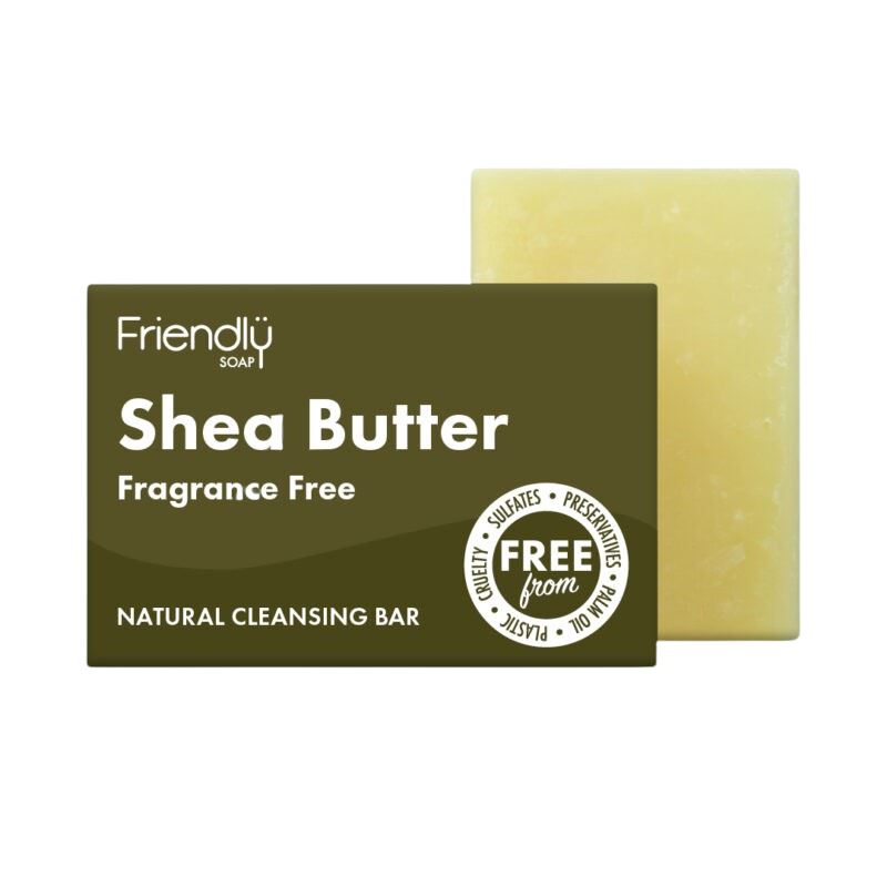 Friendly - Ansigtssæbe med Sheasmør - 95 gram Friendly Soap 