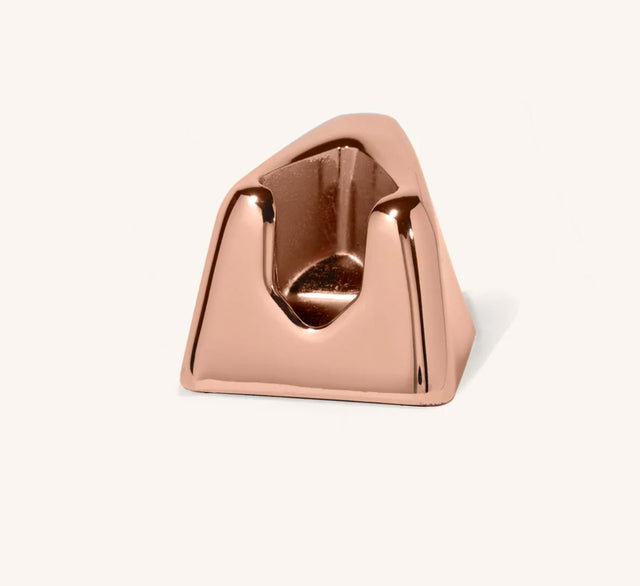 Leaf Shave Stand - Holder - Rose Gold