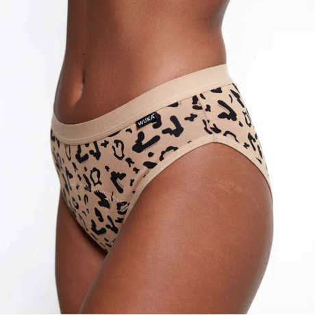 WUKA Basics Hipster Leopard Print - Heavy flow