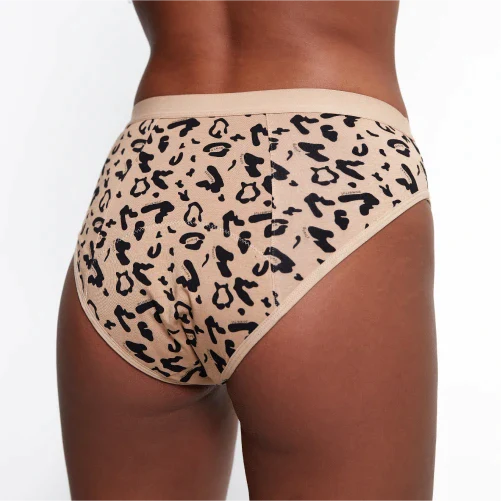 WUKA Basics Hipster Leopard Print - Heavy flow