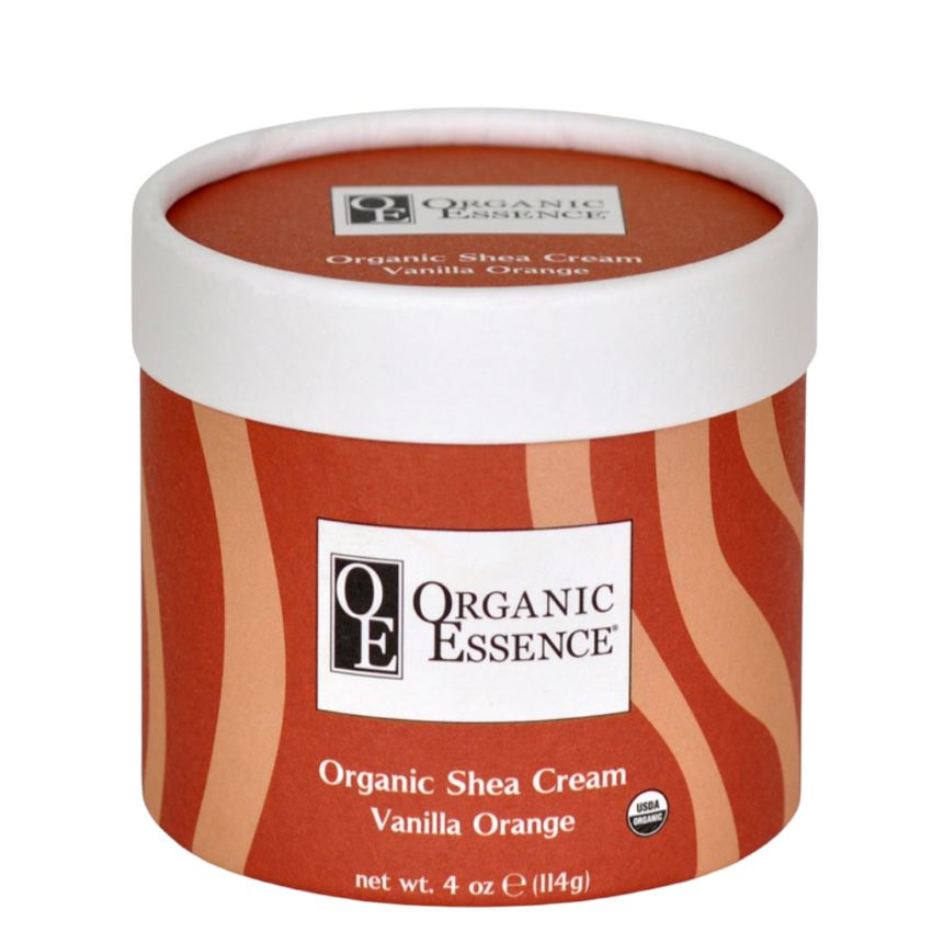 Organic Essence - Økologisk shea creme vanilje & orange - 114 gram Organic Essence 
